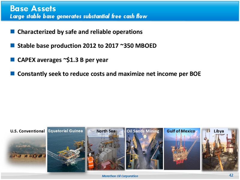 UBS Beat of Americas 2013 Conference – Marathon Oil Corp – slide 41