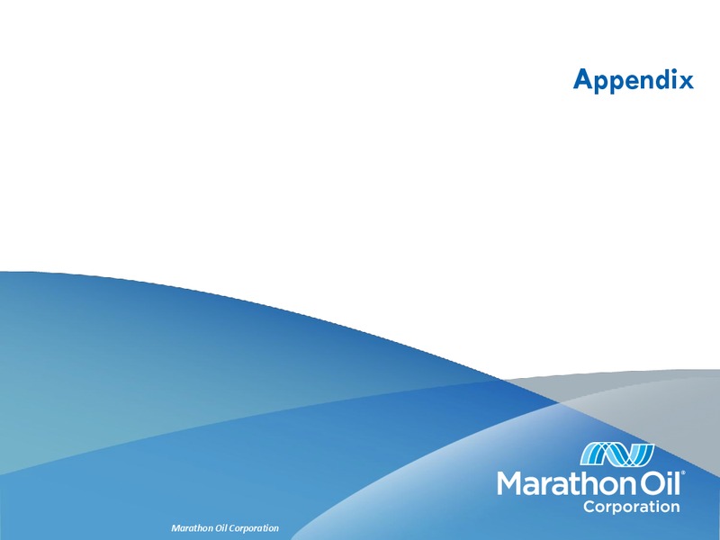 BUSINESS UPDATE – Marathon Oil Corp – slide 26