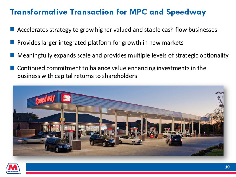 BARCLAYS CEO ENERGY POWER CONFERENCE – Marathon Petroleum Corporation – slide 17