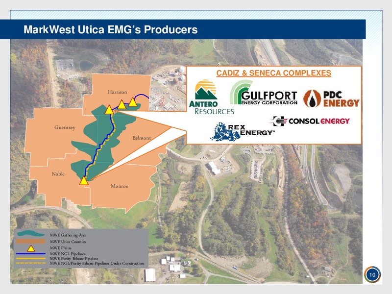 Q4 2013 CONFERENCE CALL – Markwest Energy Partners, L.P. – slide 9