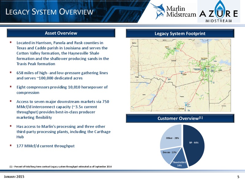Investor Presentation – MARLIN MIDSTREAM PARTNERS LP – slide 4