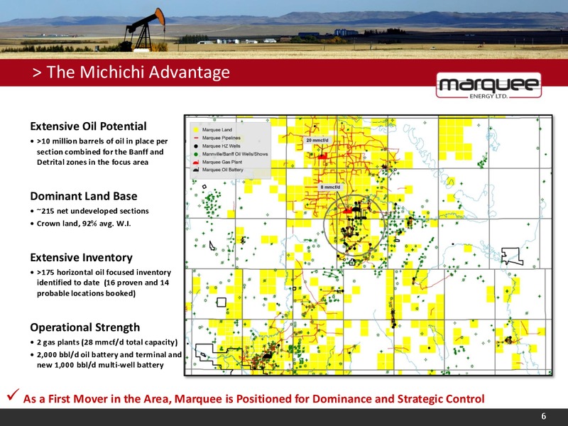 CORPORATE PRESENTATION – Marquee Energy Ltd. – slide 5