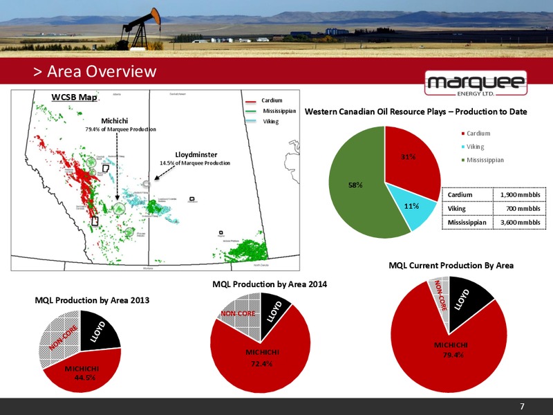 CORPORATE PRESENTATION – Marquee Energy Ltd. – slide 6