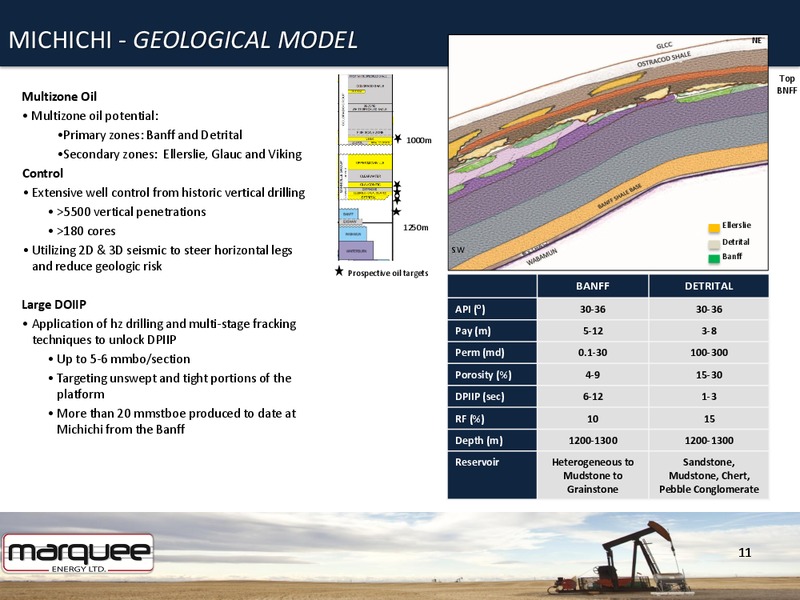 FIRST ENERGY CONFERENCE – Marquee Energy Ltd. – slide 10