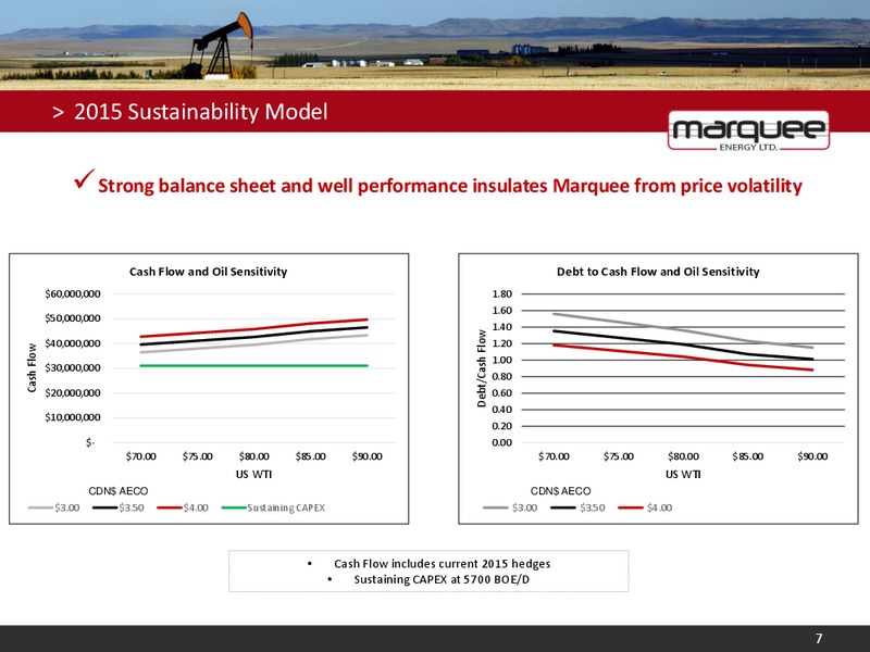 Corporate Presentation – Marquee Energy Ltd. – slide 6