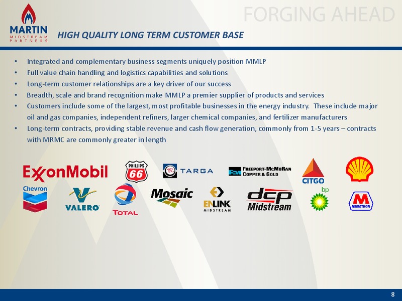 Bank of America Merrill Lynch Energy and Power Leveraged Finance Conference – Martin Midstream Partners Lp – slide 7