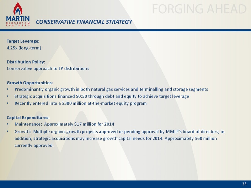Bank of America Merrill Lynch Energy and Power Leveraged Finance Conference – Martin Midstream Partners Lp – slide 24