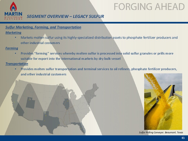 2014 Analyst and Investor Day – Martin Midstream Partners Lp – slide 42