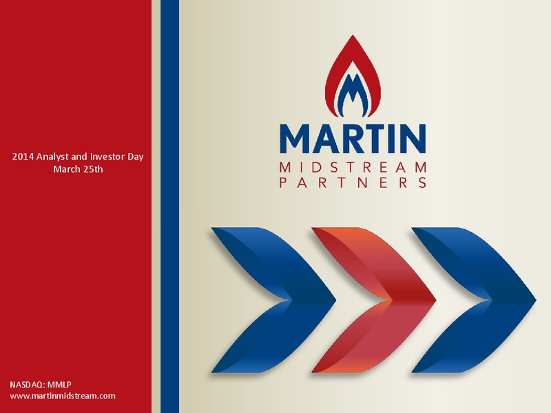 2014 Anaylst and Investor Day – Martin Midstream Partners Lp – slide 1
