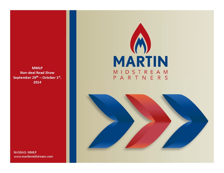 NON DEAL ROAD SHOW – Martin Midstream Partners Lp – slide 1