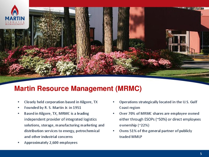 WELLS FARGO 2013 ENERGY SYMPOSIUM – Martin Midstream Partners Lp – slide 4