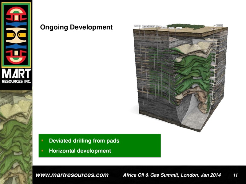 INVESTOR PRESENTATION – Mart Resources Inc – slide 10