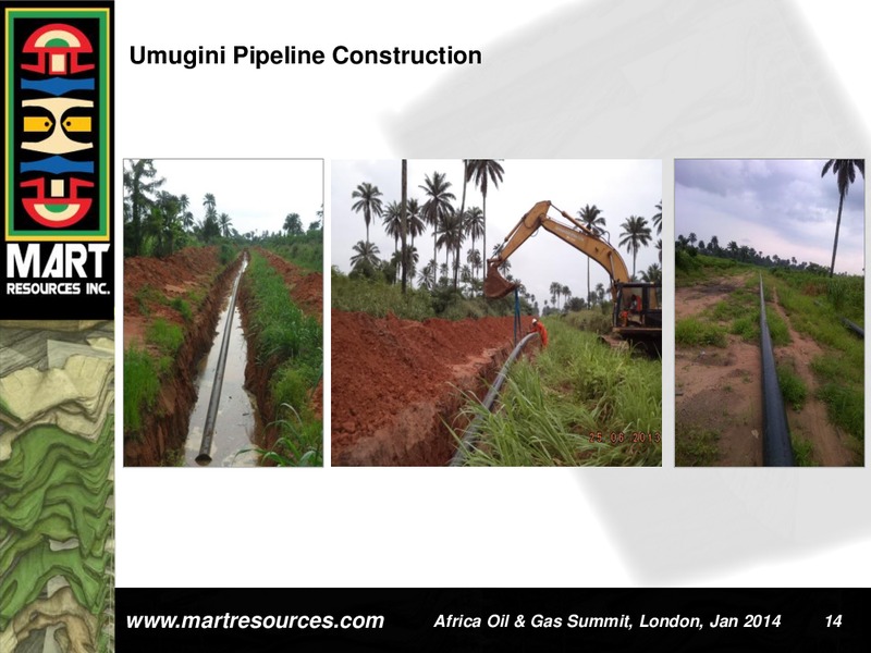 INVESTOR PRESENTATION – Mart Resources Inc – slide 13