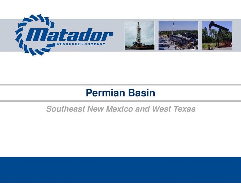 September 2014 Investor Presentation – Matador Resources Company – slide 24