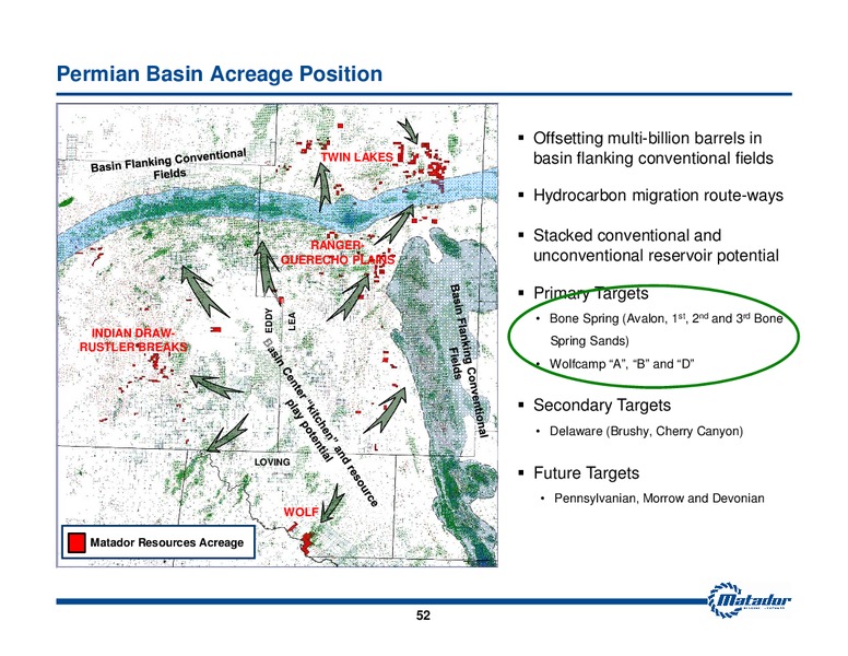 2013 Analyst Day Presentation – Matador Resources Company – slide 51