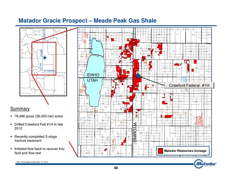 February 2014 Investor Presentation – Matador Resources Company – slide 39