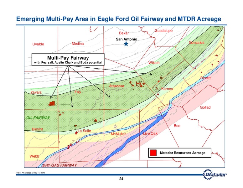 May 2013 Investor Presentation – Matador Resources Company – slide 23