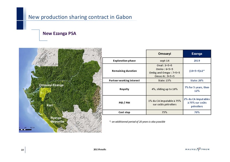 MANAGEMENT PRESENTATION – Maurel Et Prom – slide 10