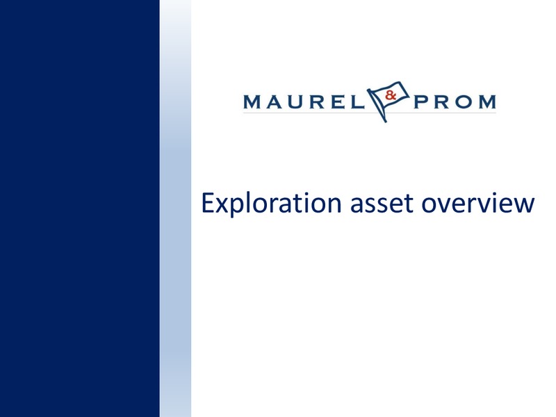 Management Presentation – Maurel Et Prom – slide 13