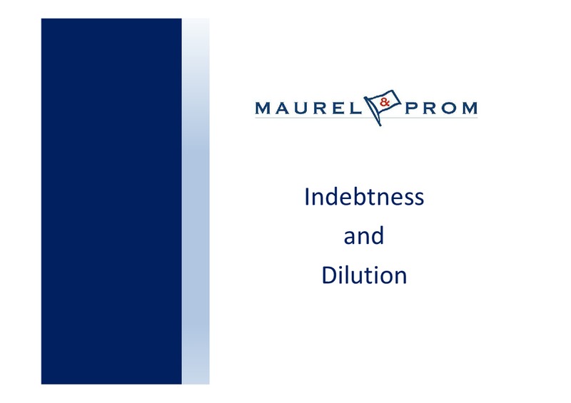 MANAGEMENT PRESENTATION – Maurel Et Prom – slide 24