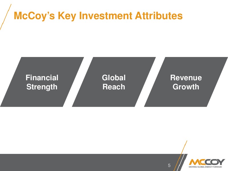 MAY 2010 ANNUAL GENERAL MEETING – Mccoy Global – slide 4