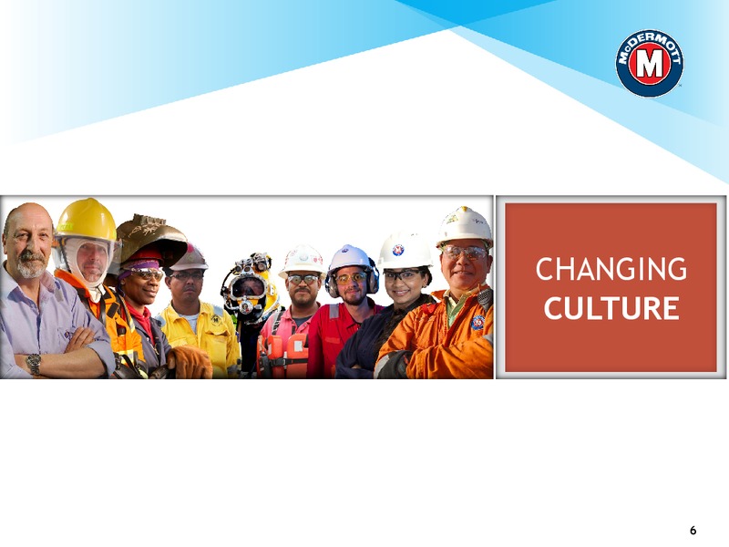 JOHNSON RICE ENERGY CONFERENCE – Mcdermott International – slide 5