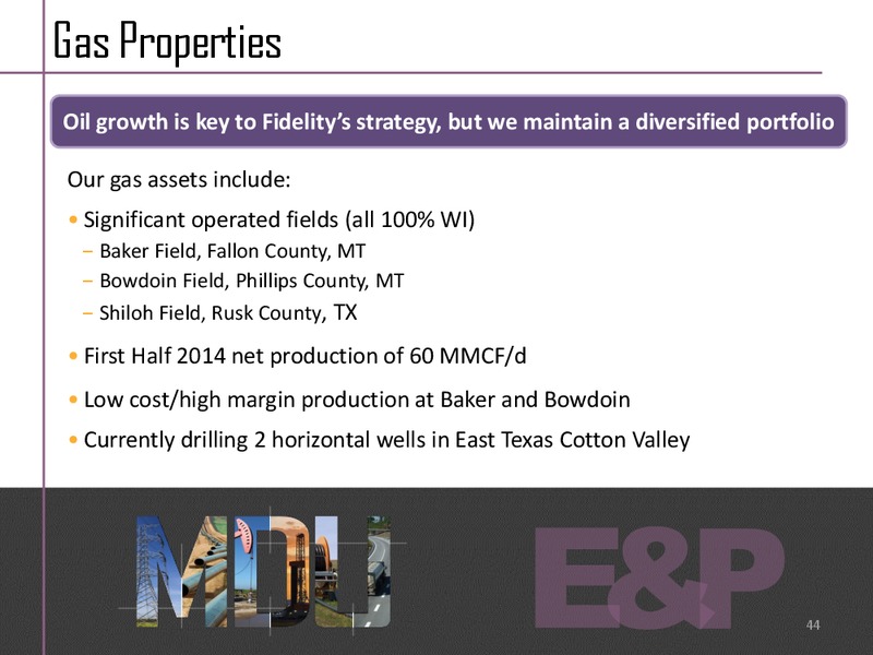 E And P Investor Presentation – MDU Resources Group Inc. – slide 13