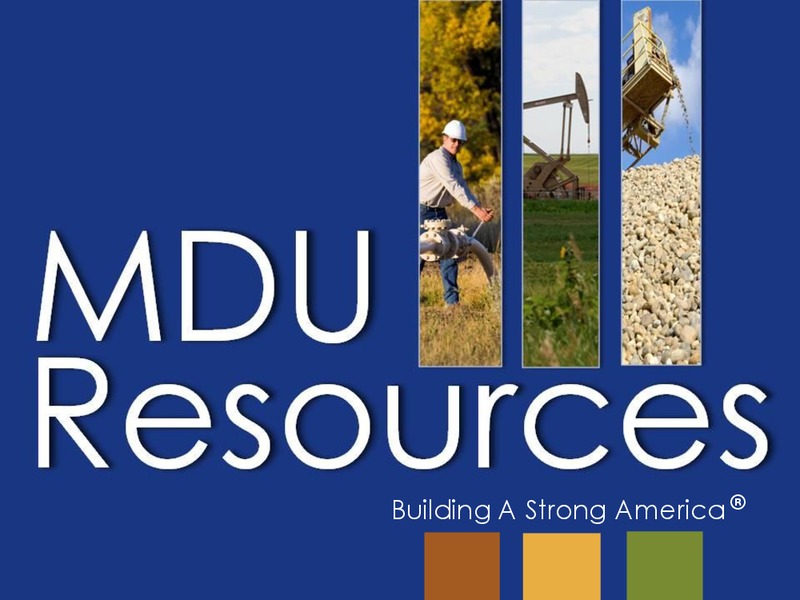2011 EARNINGS RESULTS AND 2012 GUIDANCE CONFERENCE CALL – MDU Resources Group Inc. – slide 17