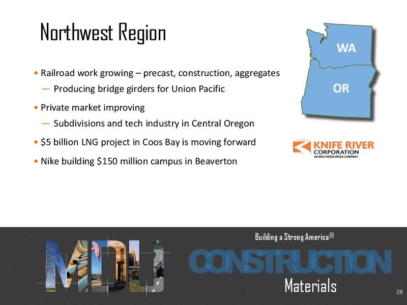 Analyst Seminar - New York City – MDU Resources Group Inc. – slide 27