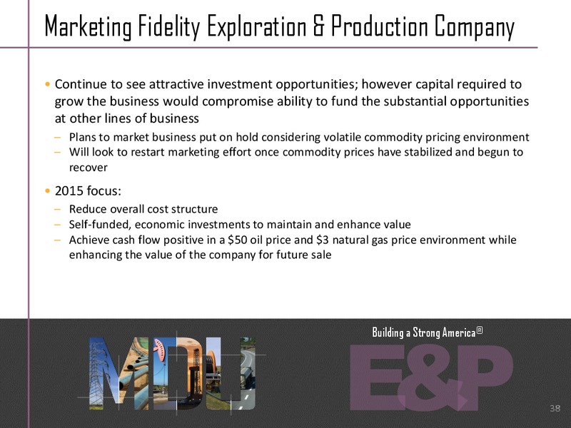 Analyst Seminar - New York City – MDU Resources Group Inc. – slide 37