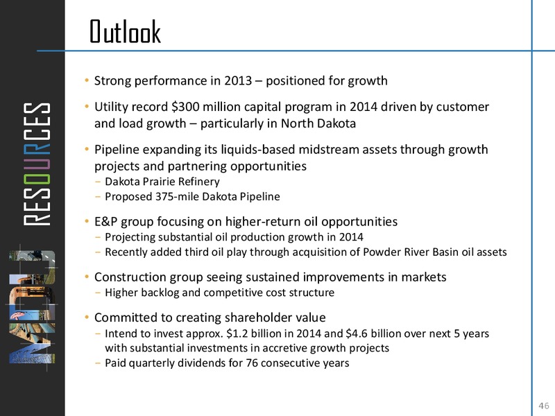 Howard Weil Energy Conference – MDU Resources Group Inc. – slide 45