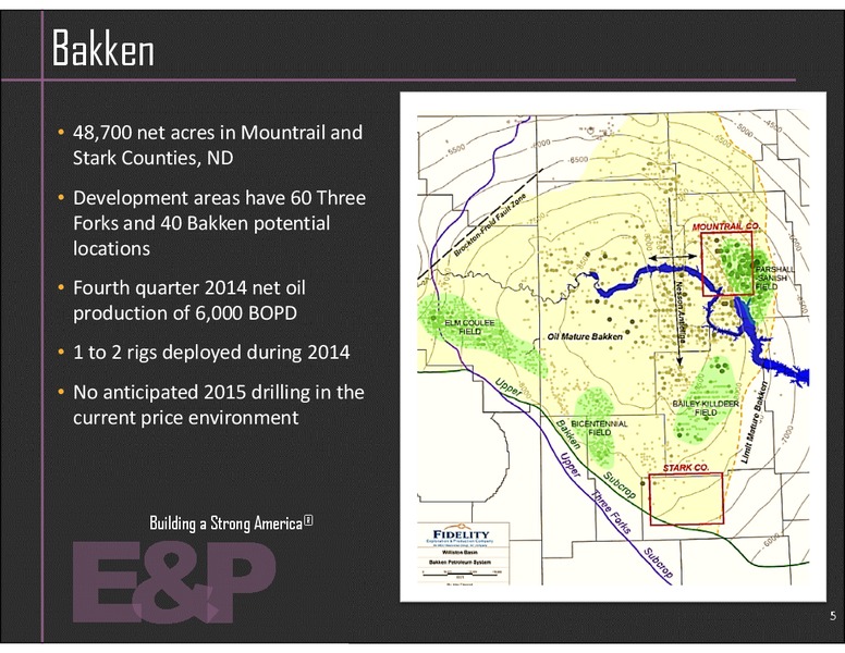 March 2015 Exploration & Production – MDU Resources Group Inc. – slide 5