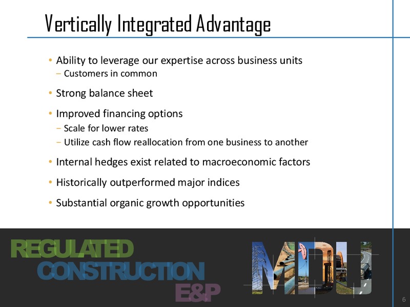 AGA FINANACIAL FORUM – MDU Resources Group Inc. – slide 5