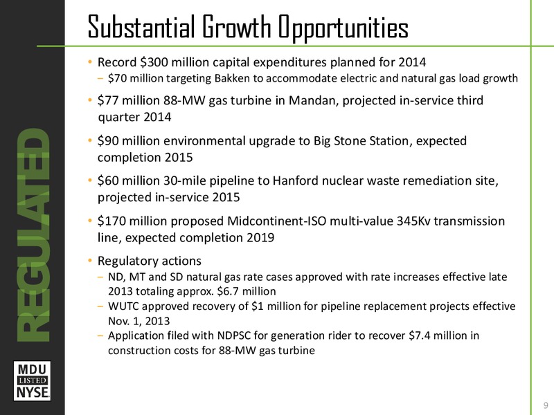 AGA Financial Forum – MDU Resources Group Inc. – slide 8