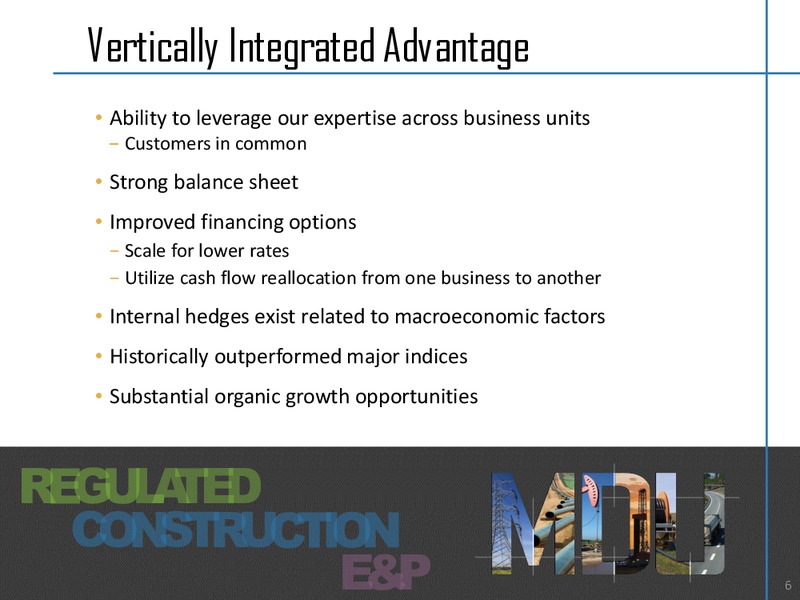 Investor Relations – MDU Resources Group Inc. – slide 5