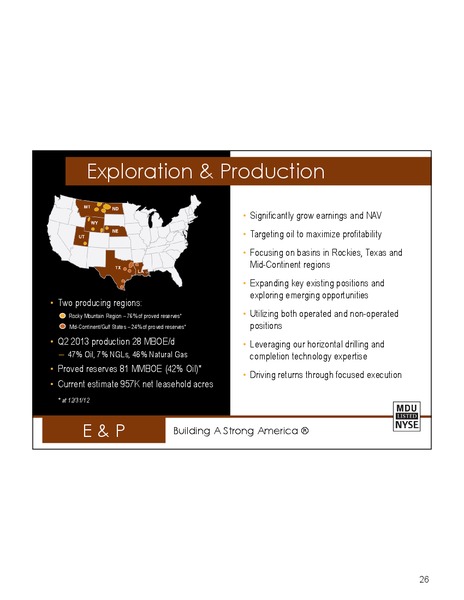 DAVIDSON ENGINEERING AND CONSTRUCTION CONFERENCE – MDU Resources Group Inc. – slide 25