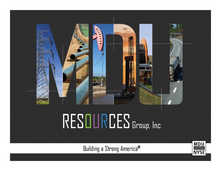 THIRD QUARTER EARNINGS CONFERENCE – MDU Resources Group Inc. – slide 17