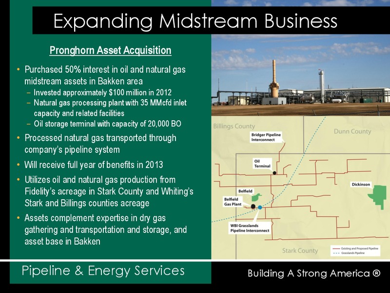 RESOURCES EEI FINANCIAL CONFERENCE – MDU Resources Group Inc. – slide 14