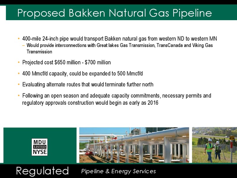 RESOURCES EEI FINANCIAL CONFERENCE – MDU Resources Group Inc. – slide 16