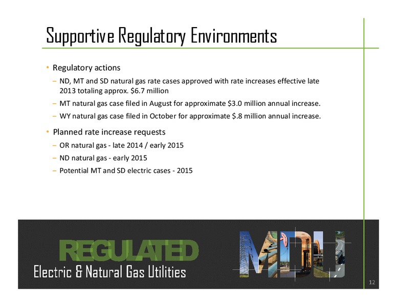 Investor Relations – MDU Resources Group Inc. – slide 11