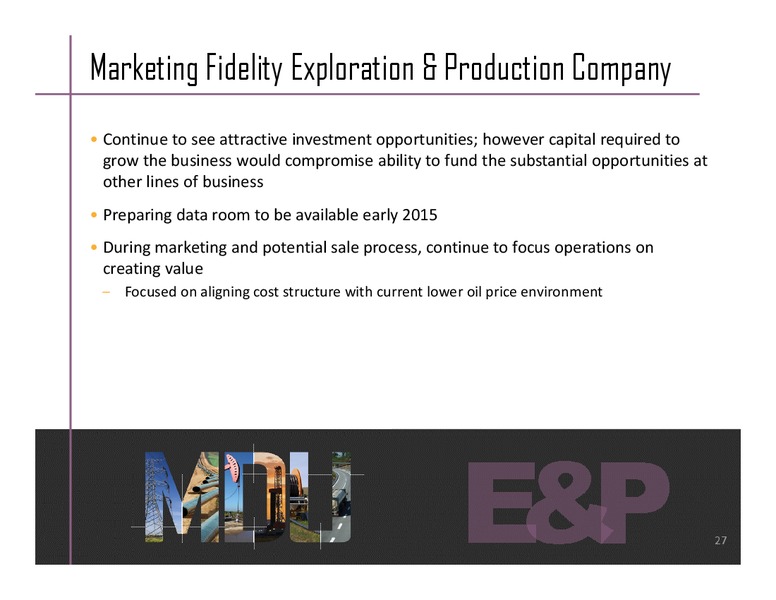 Investor Relations – MDU Resources Group Inc. – slide 26