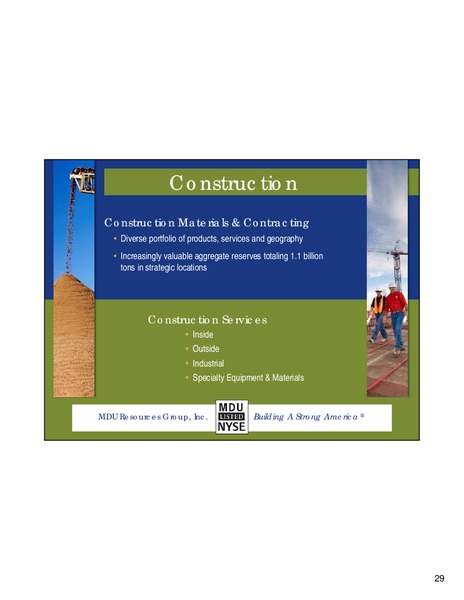 Wells Fargo Energy Conference – MDU Resources Group Inc. – slide 28