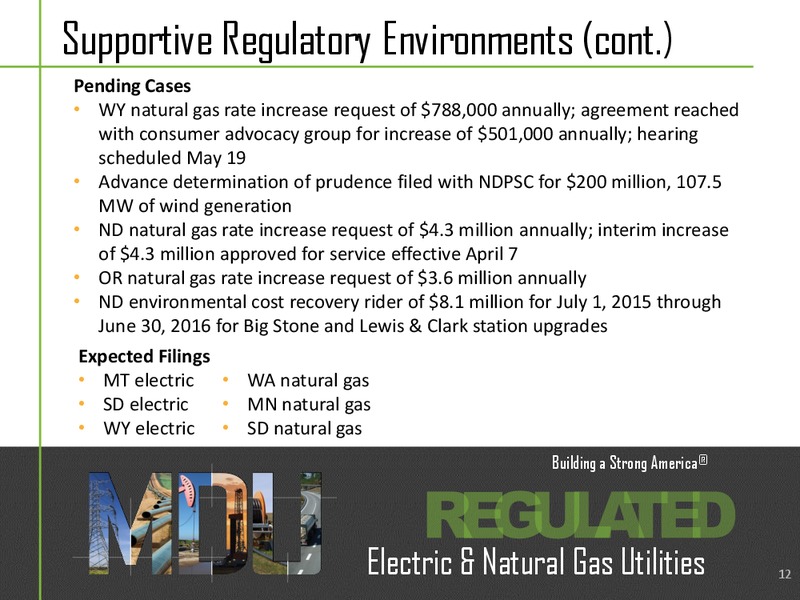 AGA Financial Forum – MDU Resources Group Inc. – slide 11