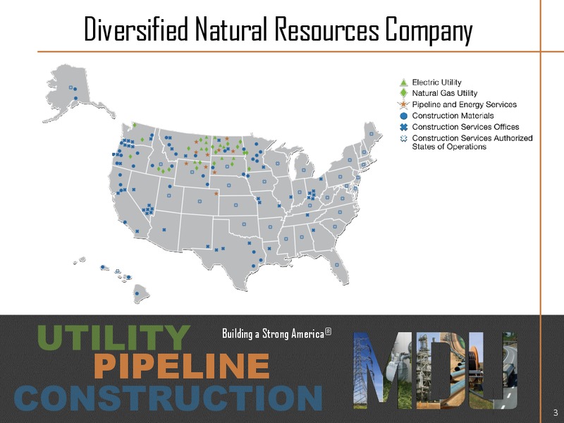 October 2015 Investor Presentation – MDU Resources Group Inc. – slide 2