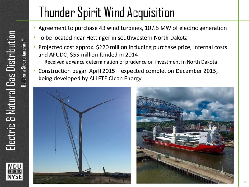 October 2015 Investor Presentation – MDU Resources Group Inc. – slide 8