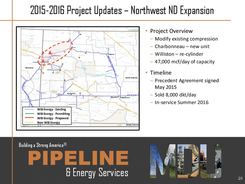 October 2015 Investor Presentation – MDU Resources Group Inc. – slide 19