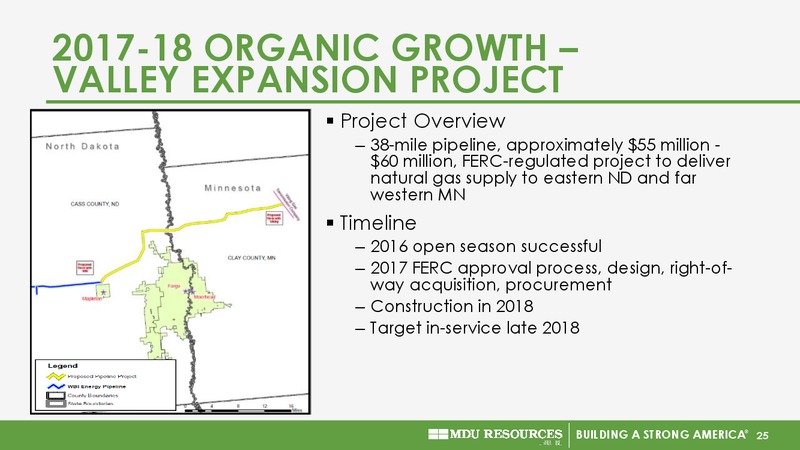 December 2017 Investor Presentation – MDU Resources Group Inc. – slide 24