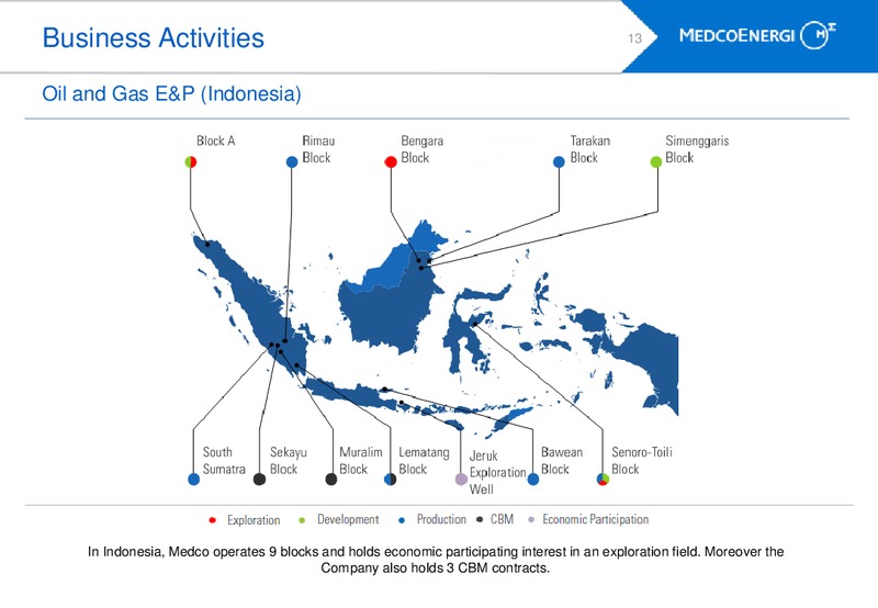 INVESTORS UPDATE – Medco Energi – slide 12