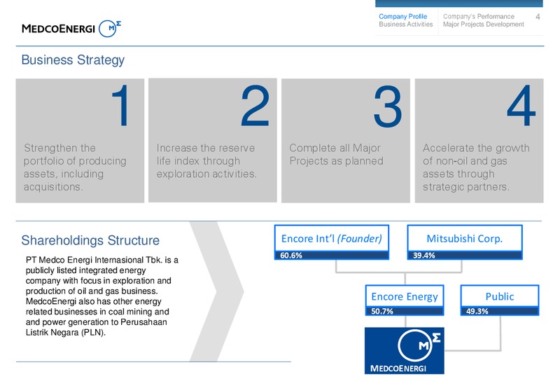9M14 Investors Update – Medco Energi – slide 3