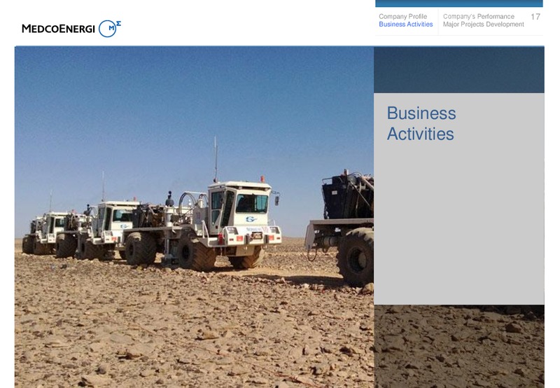 9M14 Investors Update – Medco Energi – slide 16